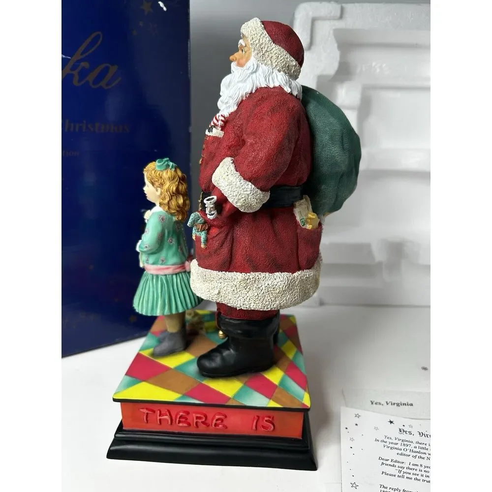 Vintage Pipka Memories of Christmas - Yes, Virginia Santa Claus 11
